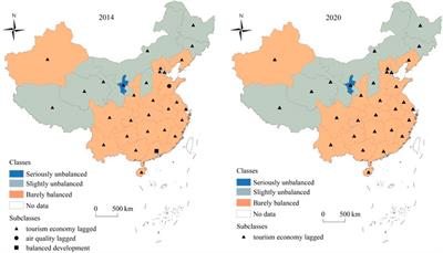 The coupling relationship between tourism economy and air quality in China: A province-level analysis